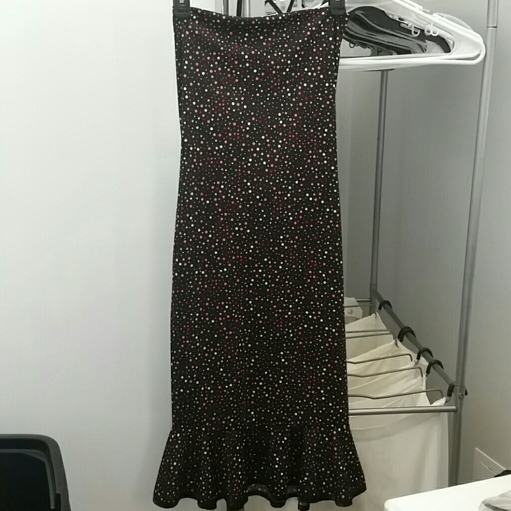 Polka dotted dress